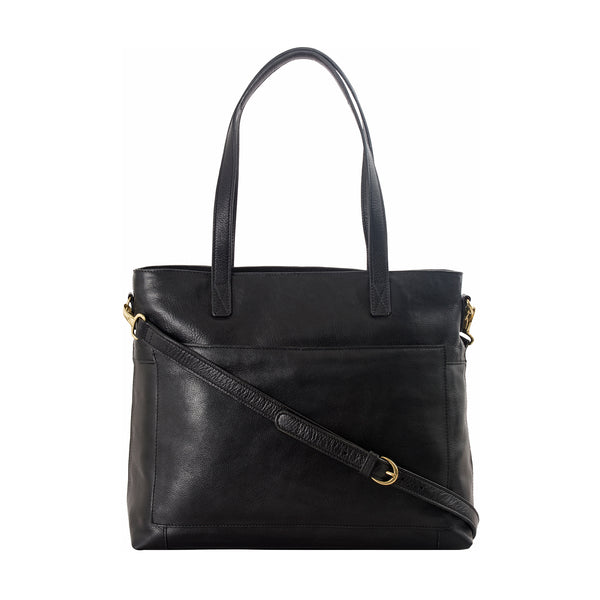 Sierra Leather Shoulder Bag with Sling Strap