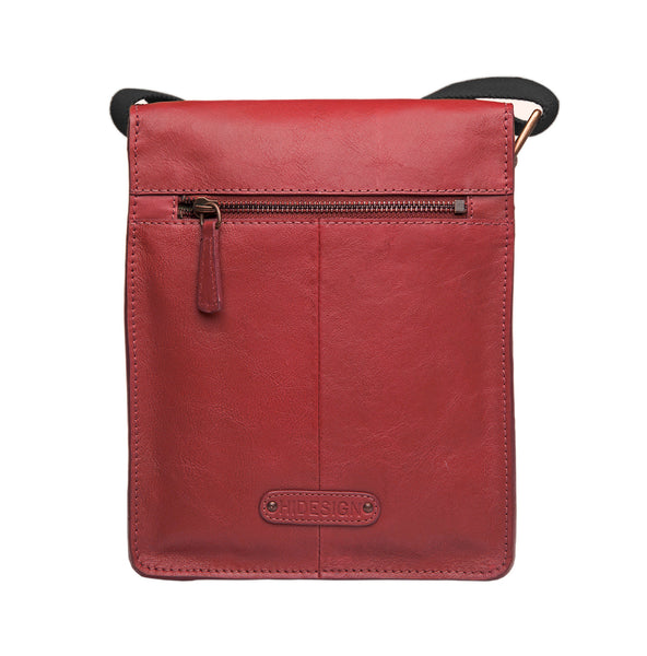 Aiden Genuine Leather Mini Crossbody Men/Women Messenger Bag/Travel Bag / 10.5" iPad Bag