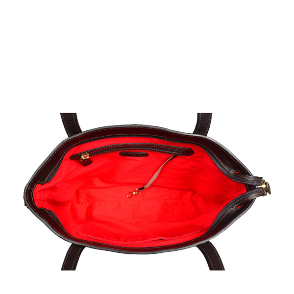 Sierra Leather Shoulder Bag with Sling Strap