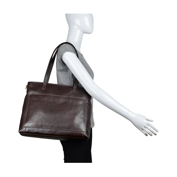 Sierra Leather Shoulder Bag with Sling Strap