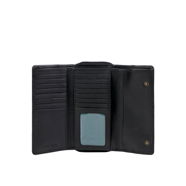 Stitch RFID Blocking Trifold Leather Wallet