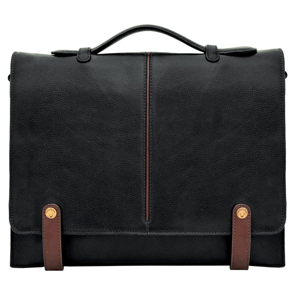 Eton 15" Laptop Compatible Leather Briefcase