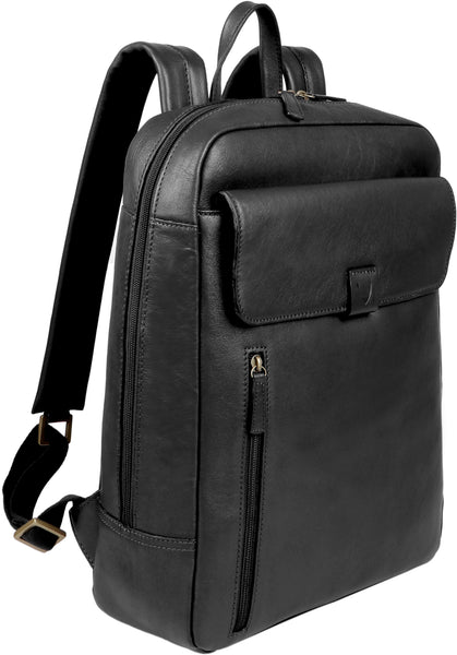 Hidesign Aiden Large Multi-functional Leather Backpack