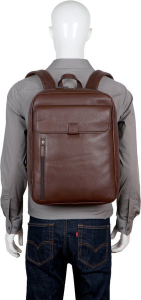 Hidesign Aiden Large Multi-functional Leather Backpack