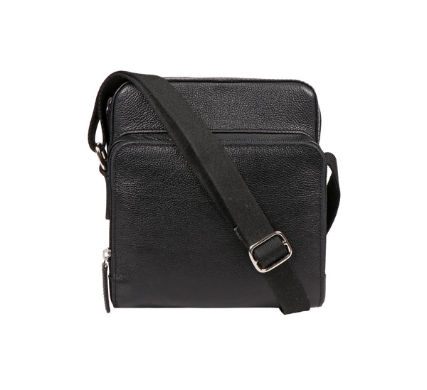 Toledo Genuine Leather Small Crossbody Bag/Messenger Bag with Multiple Pockets