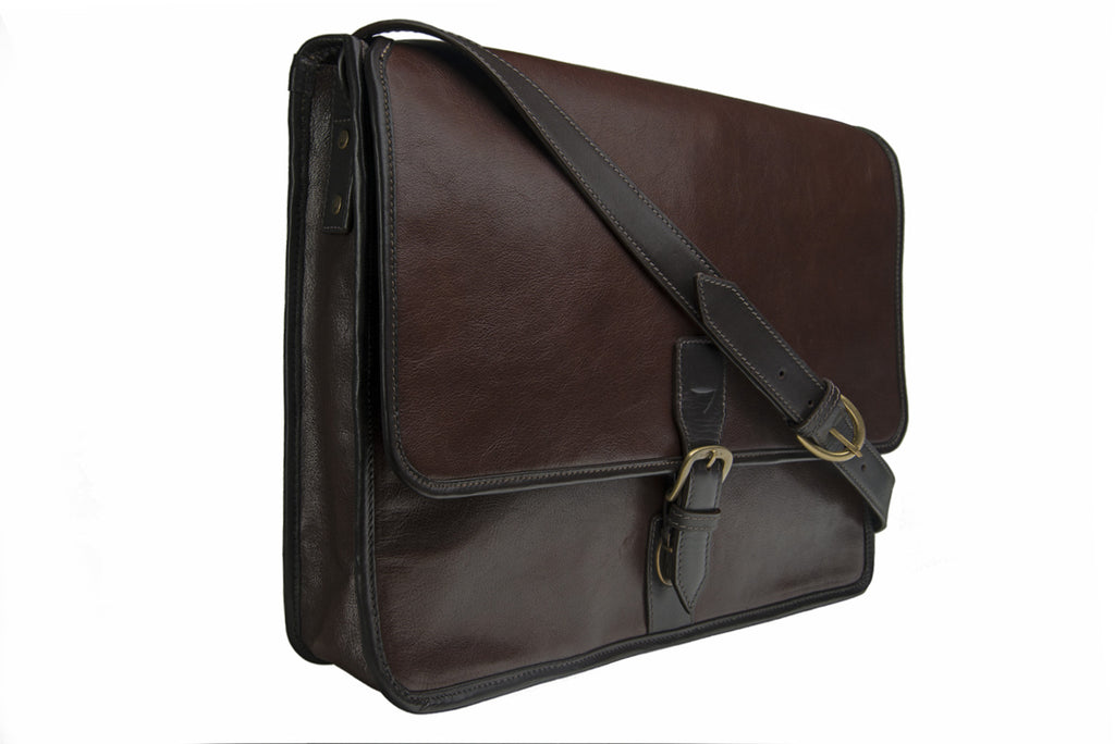 Sling Bag Buffalo Leather Messenger Bag Harrison Buffalo Leather