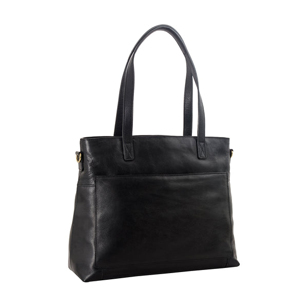 Sierra Leather Shoulder Bag with Sling Strap