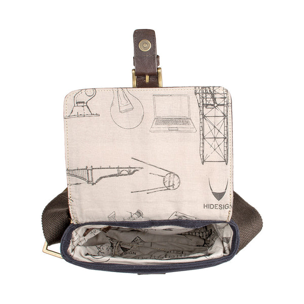 Bedouin Canvas and Leather Crossbody