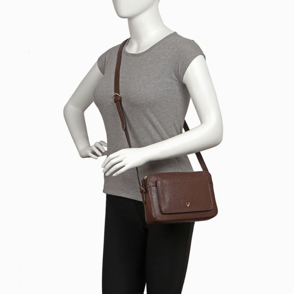 Hidesign Unisex Leather Minimal Bag/ Crossbody Bag/ Man Bag/ Man Purse