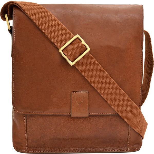 Aiden Genuine Leather Medium Crossbody Men/Women Shoulder Messenger Bag/Travel Bag / 10.5" iPad Bag