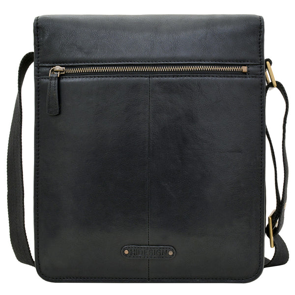 Aiden Genuine Leather Medium Crossbody Men/Women Shoulder Messenger Bag/Travel Bag / 10.5" iPad Bag