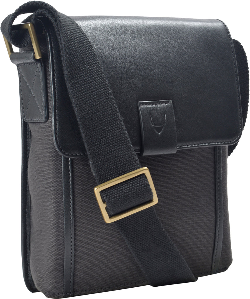 Buy Black Aiden 01 Messenger Bag Online - Hidesign