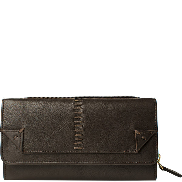Stitch Trifold Leather wallet