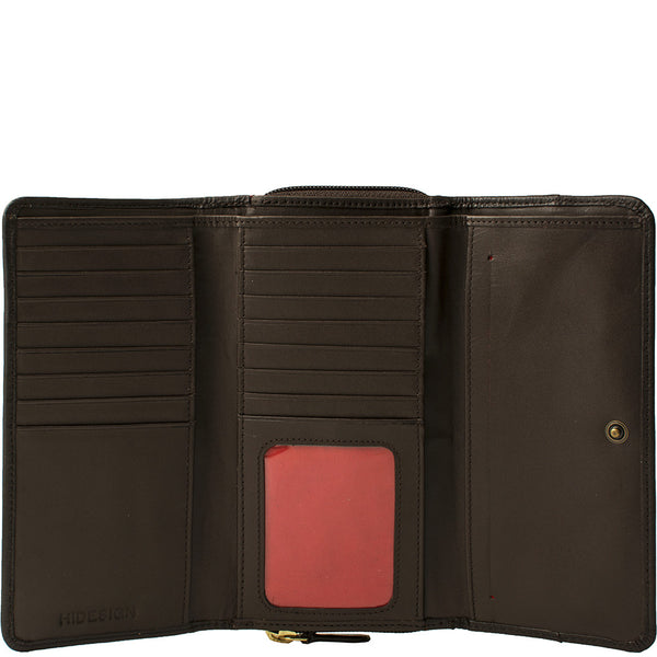 Stitch Trifold Leather wallet