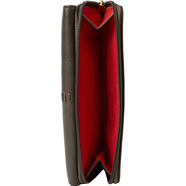 Stitch Trifold Leather wallet