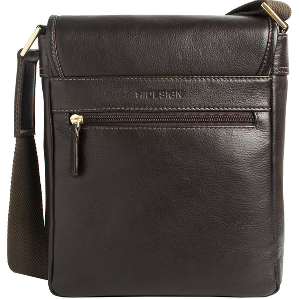 Seattle Unisex Leather Crossbody Messenger
