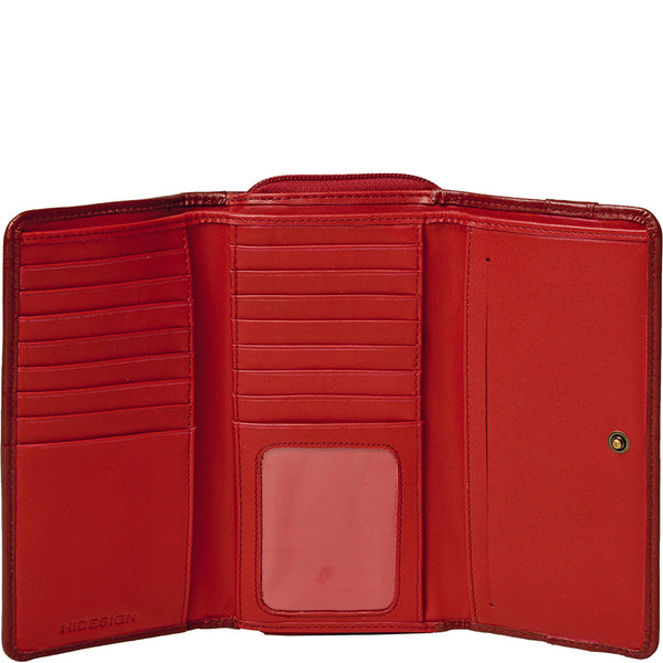 Mina Trifold Leather wallet