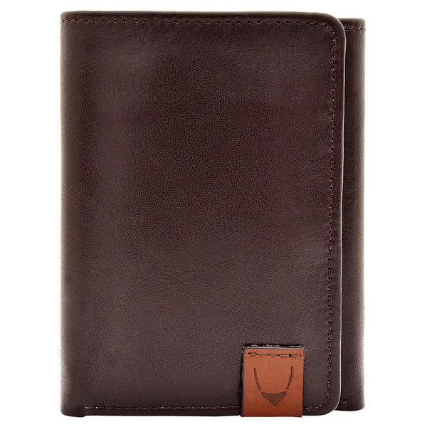 Dylan Compact Trifold Leather Wallet With ID Window