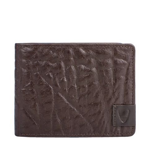 Elephant RFID Blocking Trifold Leather Wallet