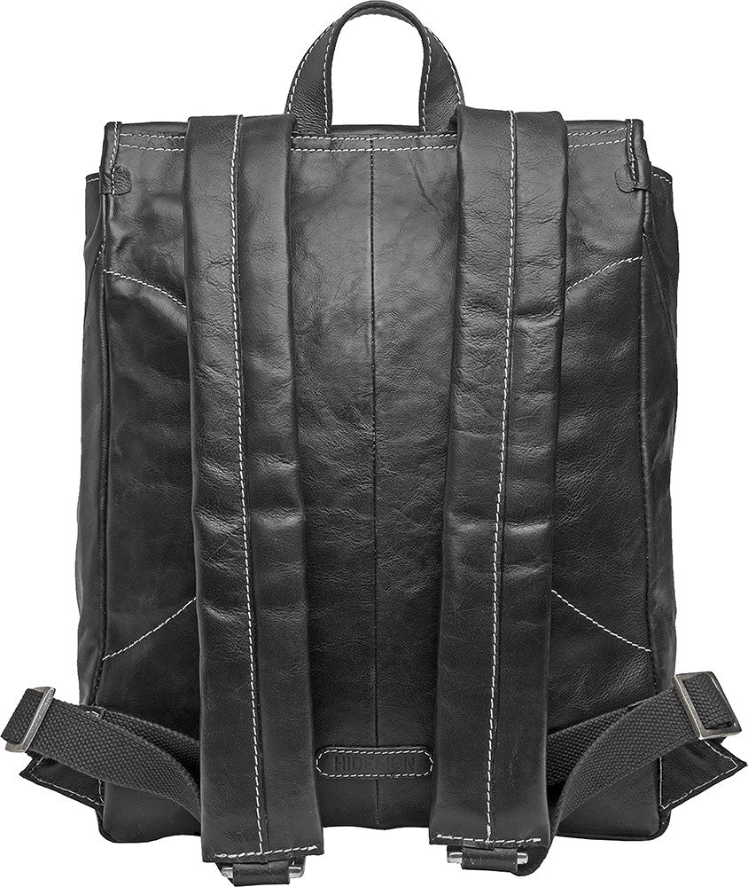 black faux leather backpack h& Hector Leather Backpack – HIDESIGN