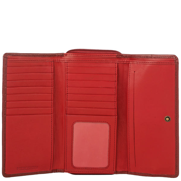 Stitch Trifold Leather wallet