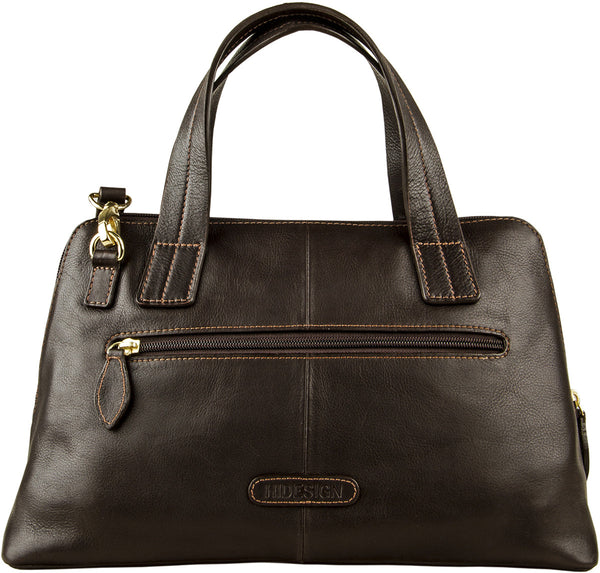 Cerys Medium Leather Satchel with Shoulder Strap