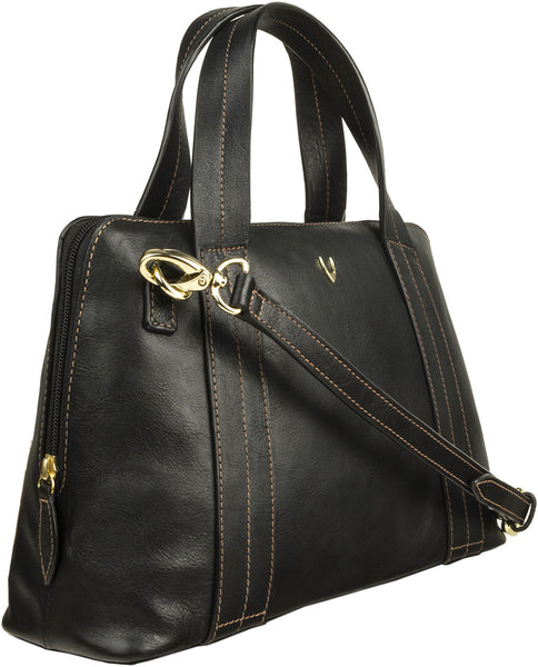 Cerys Medium Leather Satchel with Shoulder Strap