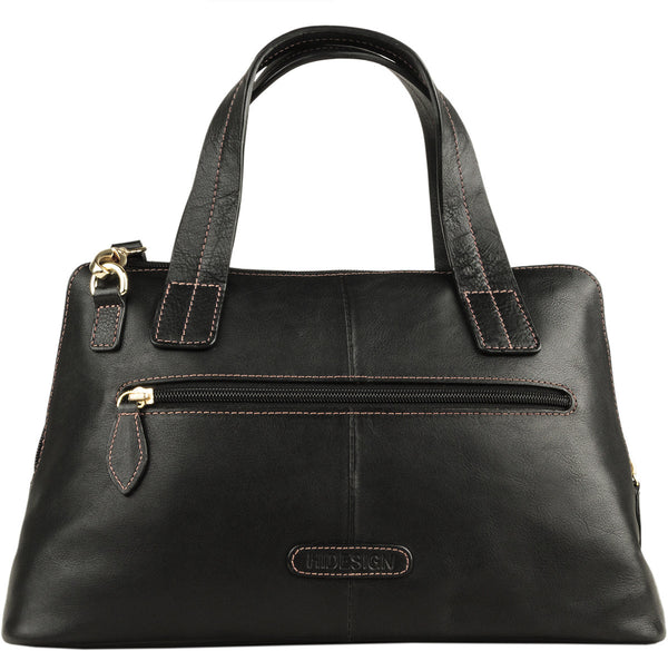 Cerys Medium Leather Satchel with Shoulder Strap