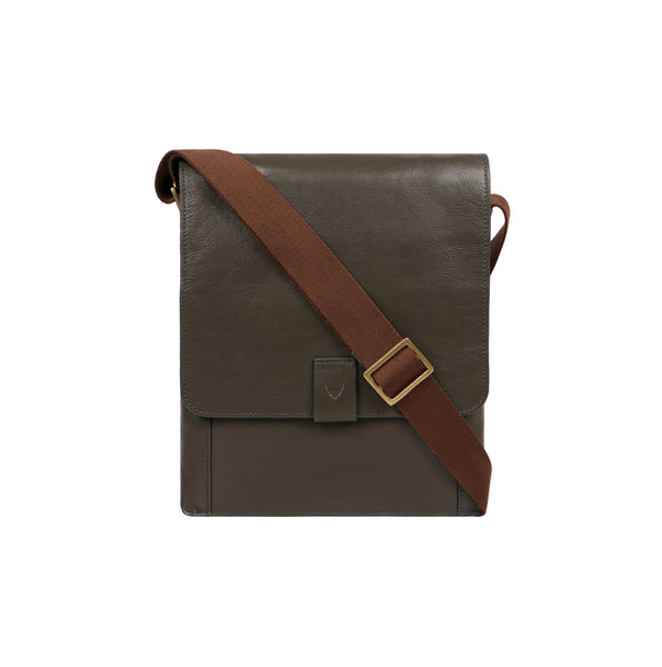 Aiden Genuine Leather Medium Crossbody Men/Women Shoulder Messenger Bag/Travel Bag / 10.5" iPad Bag