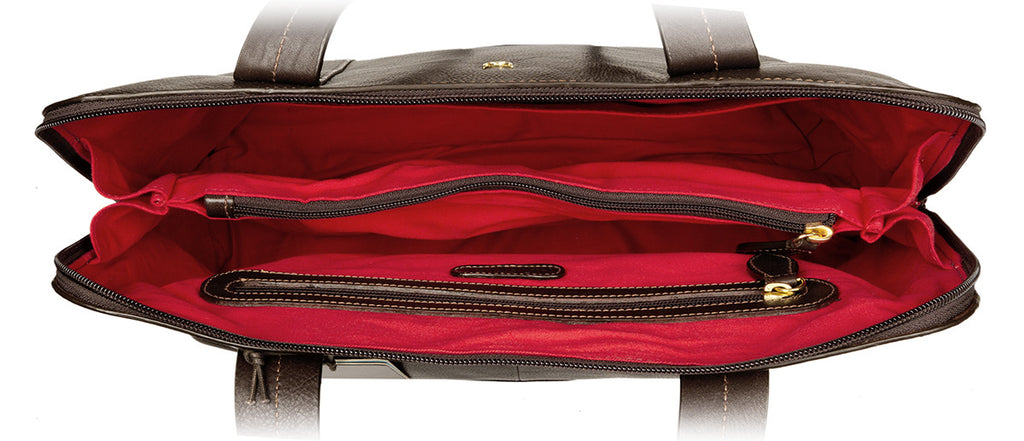 Cerys Leather Multi Compartment Tote HIDESIGN