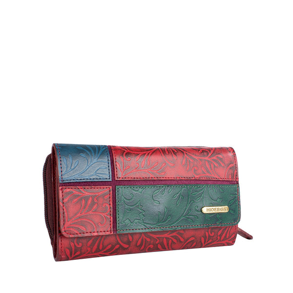Sindhu RFID Blocking Trifold Leather Wallet