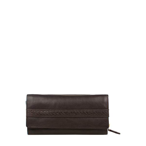 Mina Trifold Leather wallet