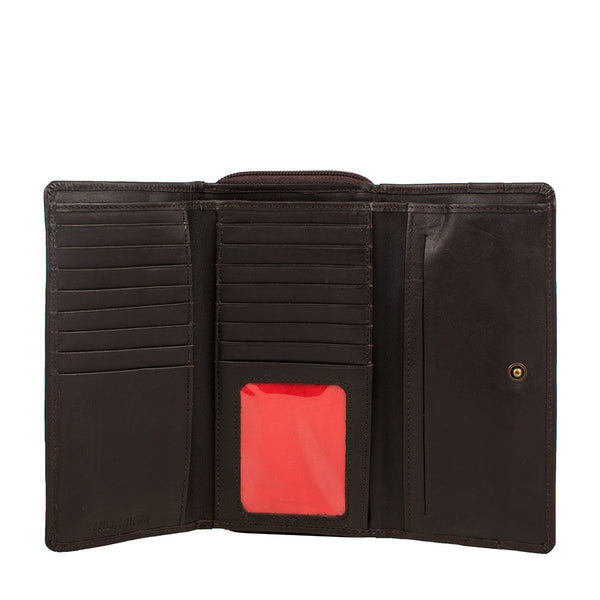 Mina Trifold Leather wallet